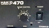 HAKKO 470 Desoldering Tool Station 470-2 W/ Hakko 802 Solder Gun 24V 50W
