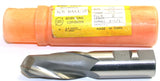 UIC 5-225-035 7/8" 2 Flute 7/8" Shank HSS Ball End Mill New