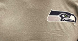 Nike Dri Fit Men's Seattle Seahawks Football Gray Short Sleeve Shirt NFL T-Shirt