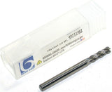 Blue Chip 49111401 1/8" Diameter 4 Flute Solid Carbide .015" CR End Mill