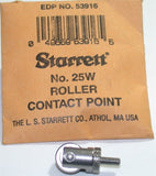Starrett 53916 25W Roller Contact Point