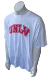 Anvil Men's University Of Nevada Las Vegas UNLV Graphic White Shirt Size 2XL