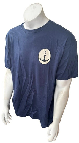 Gildan Men's Gorillaz Escape To Plastic Beach Tour 2010 Navy Shirt Size XL