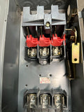 Square D H-361 Heavy Duty Fusible Safety Switch Series E1 30A 600 VAC 3 Pole 3 P