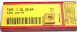 Lot of 9 Sandvik SNMG 12 04 08-KM 3025 Indexable Turning TiN Coat Carbide Insert