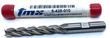 TMX 5-425-010 5/16" 4 Flute 3/8" Shank HSS Extra Long Single End End Mill