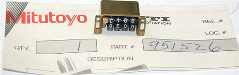 Mitutoyo Digital Micrometer Counter 951526 New