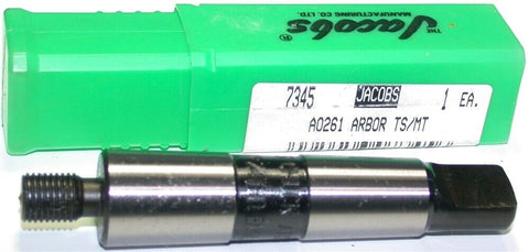 Jacobs Arbor A0261 #2 Morse Taper To #3/8" x 24 - 2MT/3/8" x 24