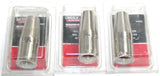 Lot of 3 Lincoln Electric KH835 Magnum Pro Threaded MIG Welding Nozzles
