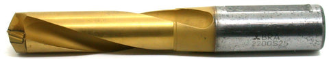 Mitsubishi BRA-2200S25 22MM Carbide Tip Drill Coolant Thru 25MM SHK