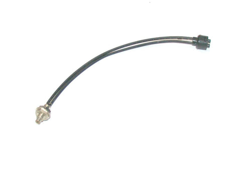 KEYENCE FU-20 DUAL FIBER OPTIC CABLE SENSOR W/LOCK NUTS AND WASHERS