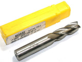 Morse Cutting Tools 44140 1/2" Diameter 1/2" Shank 4 Flute HSS End Mill