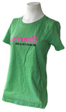 American Apparel Women's Bonnaroo Music & Arts Festival 2010 Green Shirt Size L