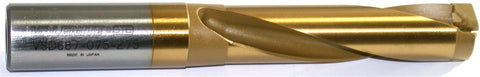 Valenite VSD687-075-27 11/16" .687" Carbide Tip Drill Coolant Thru 3/4" SHK