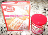 Betty Crocker Super Moist Cherry Chip Cake Mix and Frosting Bundle (2 Items)