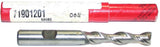 Regal 71901201 5/16" 2 Flute 3/8" Shank HSS High Helix Long End Mill