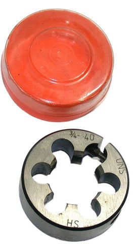 TMX 3/4"-40 UNS HSS Adjustable Round Thread Die 1.5" OD