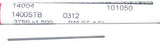 Fullerton 14004 4-Flute Straight Flute .0312" Carbide Reamer