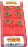 Lot of 6 New Sandvik R166.0G-16NJ01-200 1020 Threading Carbide Inserts