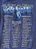 Anvil Men's Jason Aldean Night Train 2013 Tour Graphic Navy Shirt Size Small
