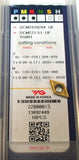 Lot of 6 YG-1 DCMT070204-UF Turning Carbide Inserts DCMT21.51-UF NIB
