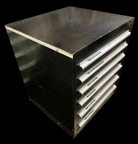 Vidmar Style 6 Drawer Industrial Tool Cabinet 30" X 27.5" X 35"