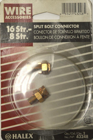 NEW HALEX 43248 SPLIT BOLT CONNECTOR