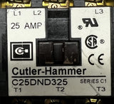 Cutler-Hammer C25DND325 Definite Purpose Contactor Series C1 25A 3-Pole 120VAC