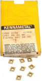 Lot of 8 New Kennametal CPGM2150 KC950 ISO Screw-On Carbide Inserts