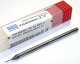 Kyocera SGS P3C00200S005_8_1A .0200" Diameter 3 Flute Carbide End Mill