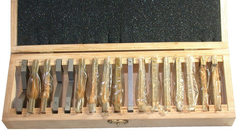 17 Piece Angle Block Set 1/4 to 45 degrees w/Case