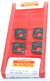 Lot of 4 Sandvik CCMT 12 04 12-PM 1515 CoroTurn 107 Turning Carbide Inserts