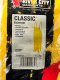 MCR 200BP Classic Rainwear Bib Pants Overall Style X2 Yellow Waterproof .35 PVC