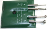 Insize 4208-1 Small Hole Gage 4 Pcs Set 3-13MM (.125-.500")