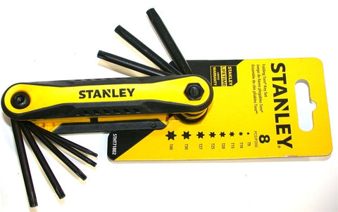 Stanley STHT71802 8 pc Folding Torx Key Set