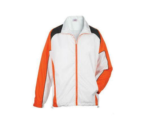 NEW TEAMWORK 8050-584 ADULT ACHIEVER JACKET WHITE/ORANGE/BLACK