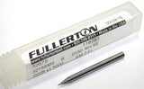 Fullerton 32675 .015" Diameter 2 Flute Solid Carbide Ball End Mill