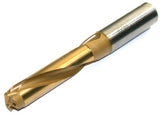 Mitsubishi 41/64" .6406" Carbide Tip Drill Coolant Thru 5 1/2" OAL 3/4" SHK