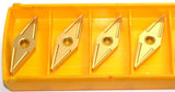 Lot of 4 Kennametal Kenloc VNMG432 KC850 Carbide Negative Turning Inserts