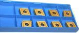 Lot of 8 New ATI Stellram CNMG543A-4T NL40 Turning TiN Coated Carbide Inserts