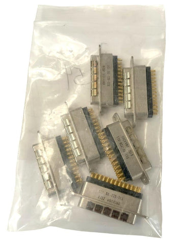 Lot of (6) SCI 56-726-011 Standard D-Sub Connectors 25 P/S 8752 M668360