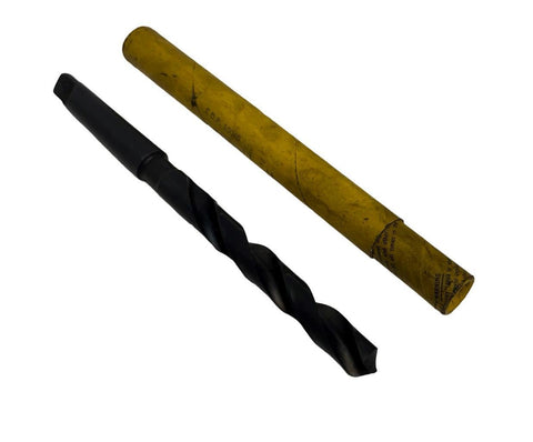 Morse Cutting Tools 1302 Morse Taper Shank #2 Drill 5/8" High Speed Steel