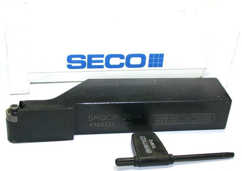 SECO SRGCR-20-4 Indexable Insert Turning Tool Holder New