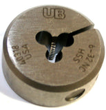 Union Butterfield 1410156 3/4"-16NF HSS Adjustable Round Thread Die 2" OD
