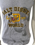 Disney Men's Walt Disney World Est. 1971 Mickey Mouse Gray Tank Top Size Small