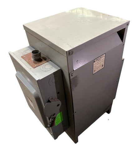 EGS Hevi-Duty S5H100S 100 KVA Transformer 240/480V HV 120/240V LV 1 Phase 60 Hz