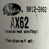 Gates AX62 Tri-Power Cogged V Belt 90122062