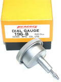 Peacock Back Plunger 0.01mm x 5mm Dial Indicator Revolution Counter Model 196-B