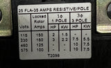 Cutler-Hammer C25DND325 Definite Purpose Contactor Series C1 25A 3-Pole 120VAC