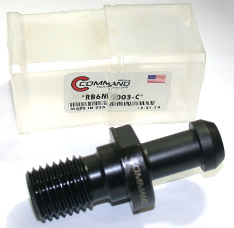 Command RB6M-0003-C Retention Knob/Pull Stud Made in the USA For BT-50 Shank